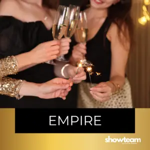 EMPIRE šampano staliukas moterų šventėms SHOWTEAM studijoje Lietuvoje